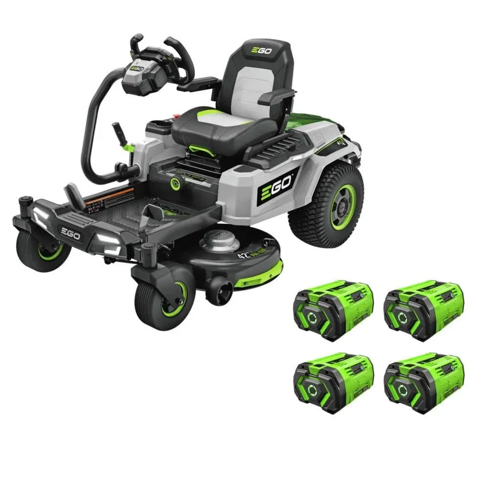 EGO POWER+ 42" Z6 Zero Turn Riding Lawn Mower zt4215s