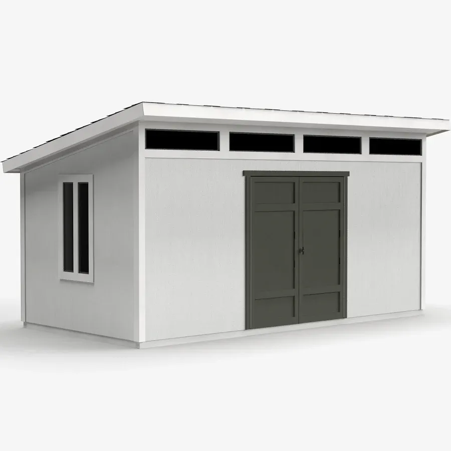 Brighton Wood Storage Shed Size - 16 x 8