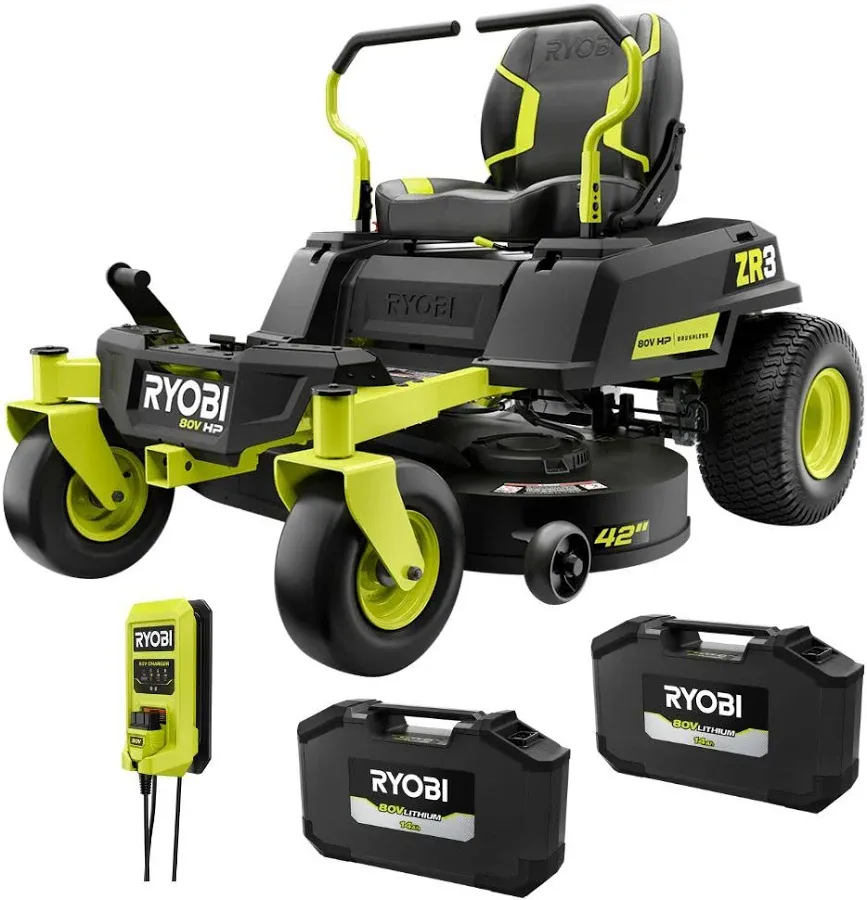 ZR3 80V HP Brushless 42" Zero Turn Riding Mower Kit